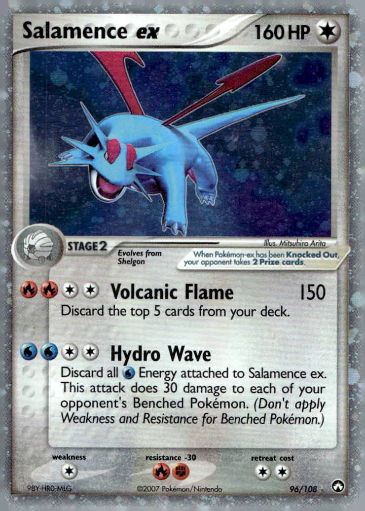 Salamence ex PK 96/108 HP