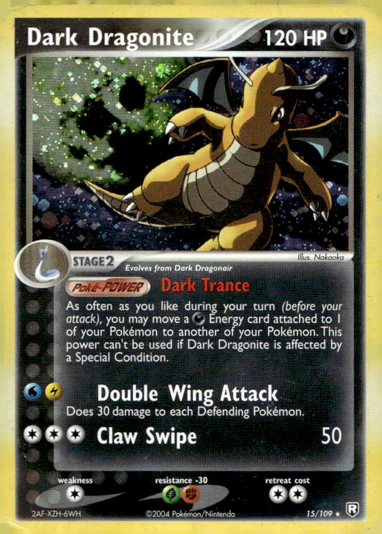 Dark Dragonite RR 15/109 HP