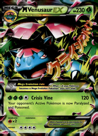 M Venusaur EX XY 2/146 LP