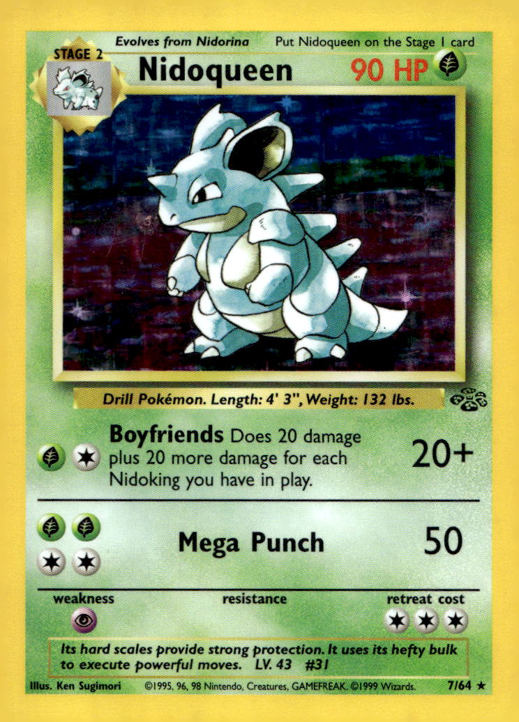 Nidoqueen (7) JU 07/64 MP