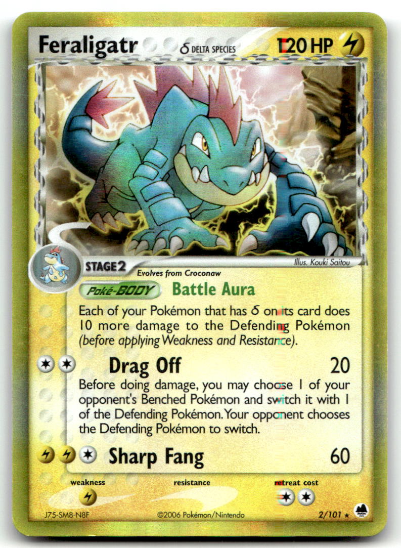 Feraligatr (Delta Species) DF 2/101 MP