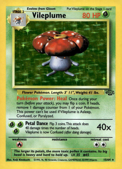 Vileplume (15) JU 15/64 LP