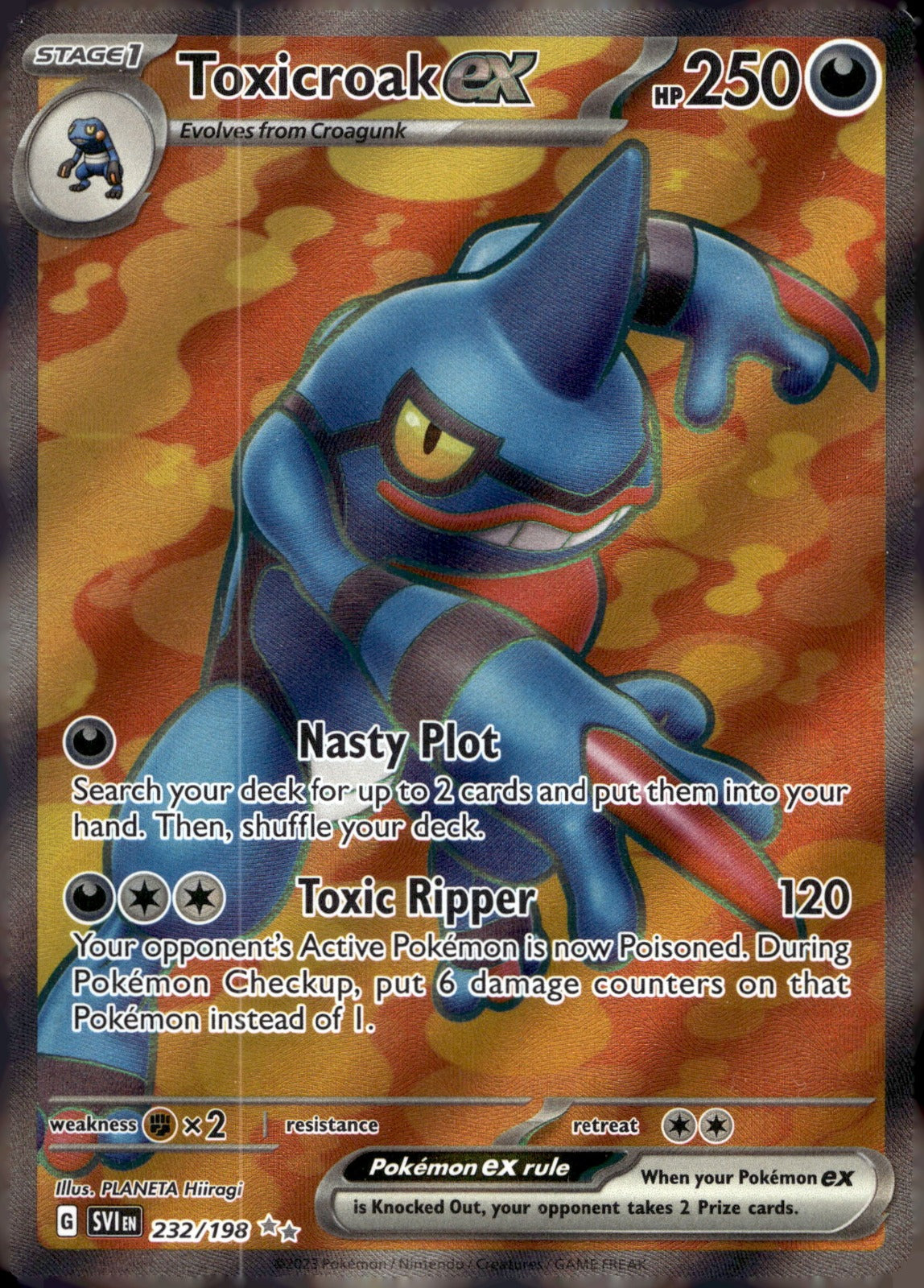 Toxicroak ex SVI 232/198 NM
