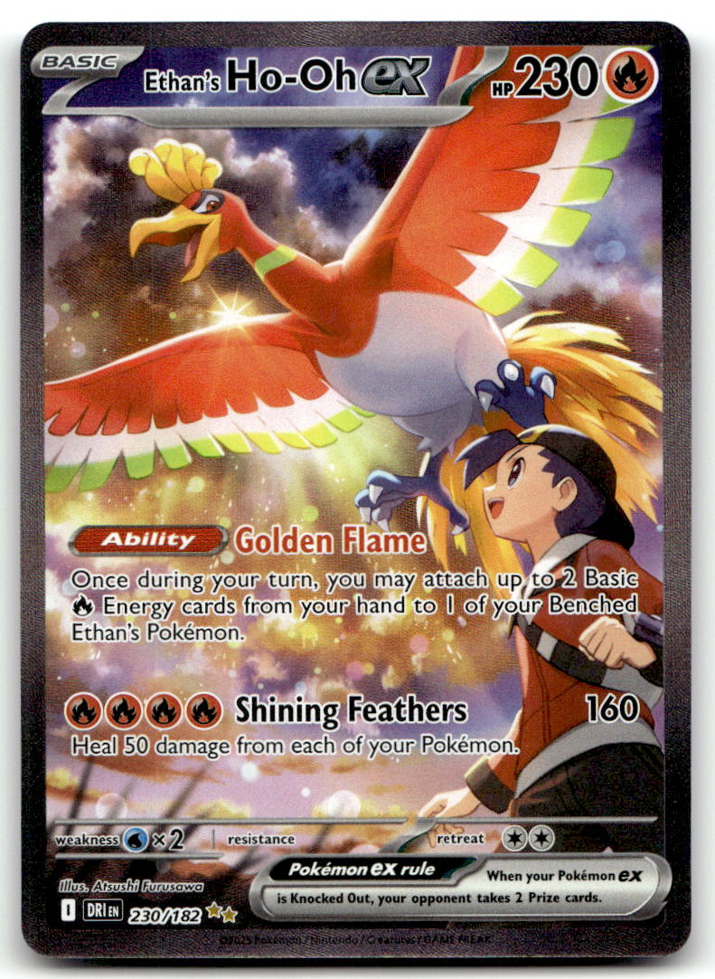 Ethan's Ho-Oh ex - DRI 230/182 NM