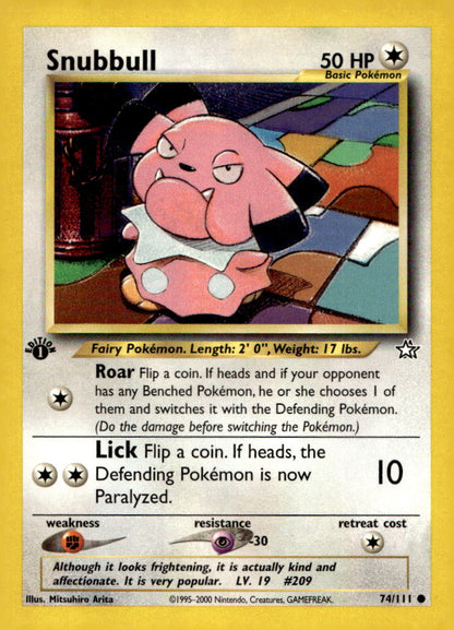 Snubbull N1 074/111 NM