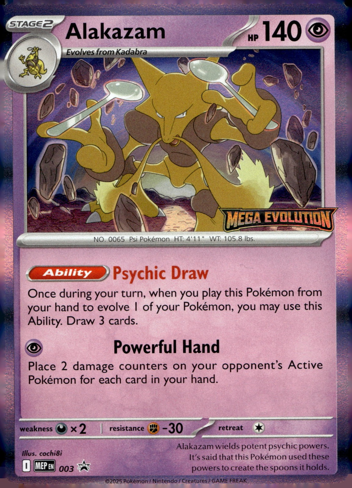 Alakazam MEP 003 NM