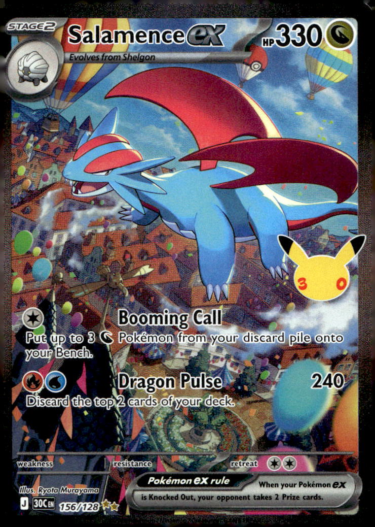 Salamence ex 30C 156/128 NM