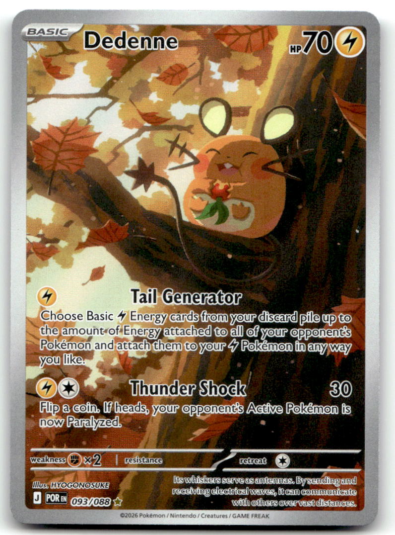 Dedenne POR 093/088 NM