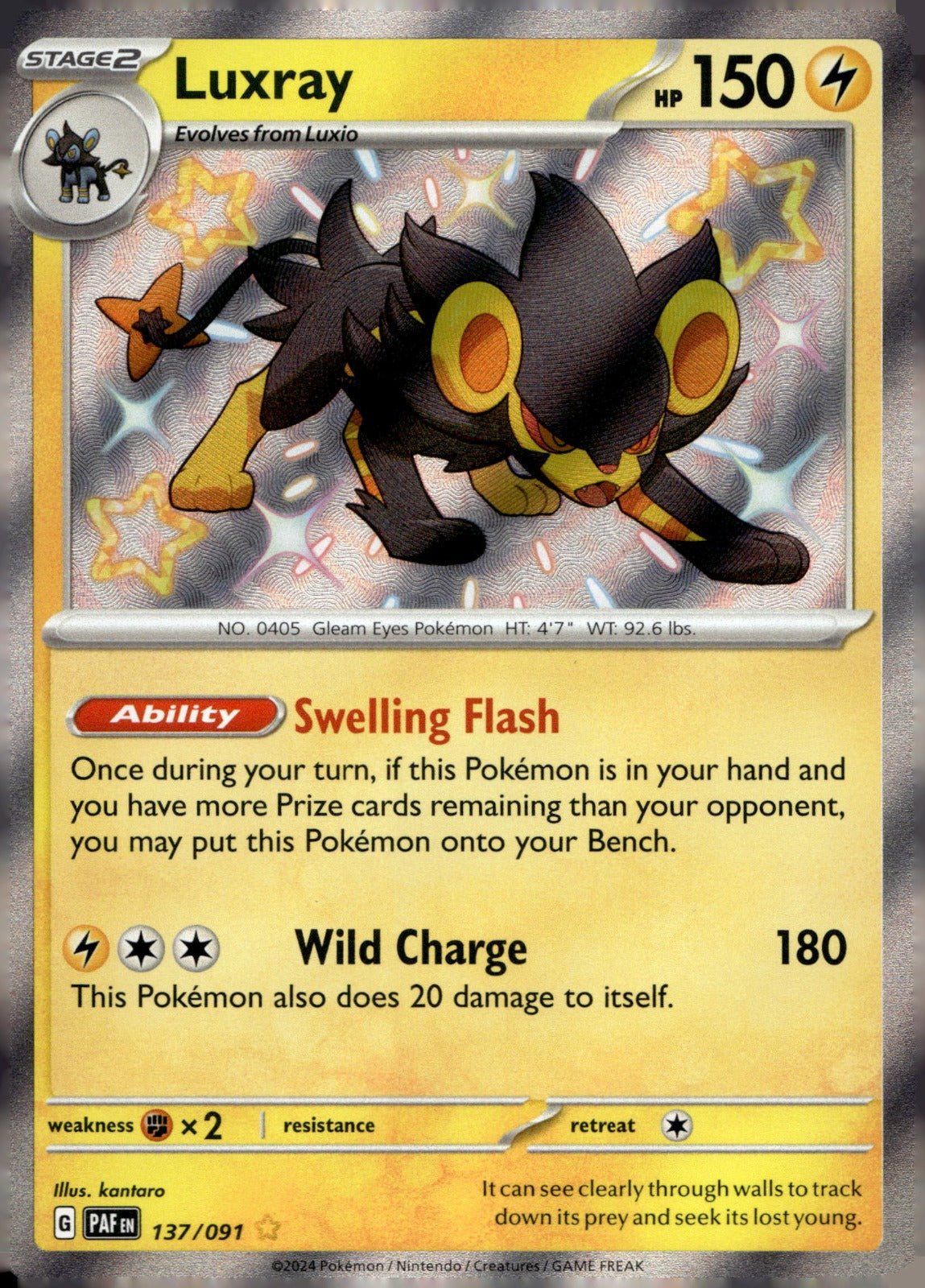 Luxray PAF 137/091 NM