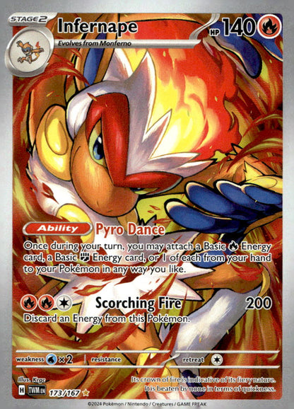Infernape TWM 173/167 NM