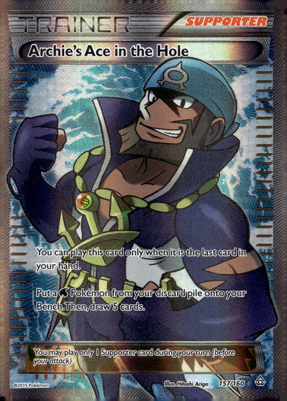 Archie's Ace in the Hole (157 Full Art) PRC 157/160 NM