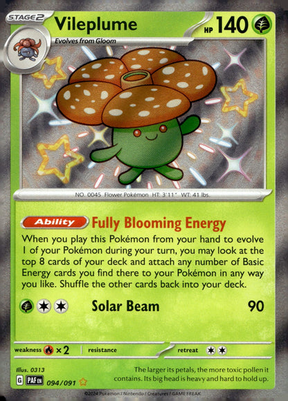 Vileplume PAF 094/091 NM