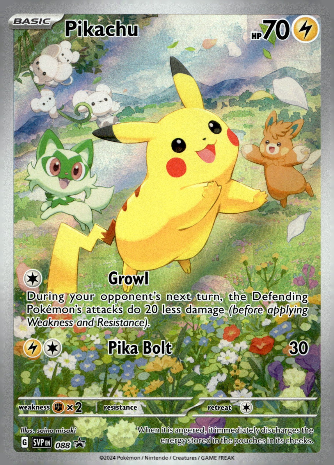 Pikachu SVP 088 NM