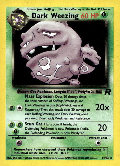 Dark Weezing (14) TR 14/82 LP