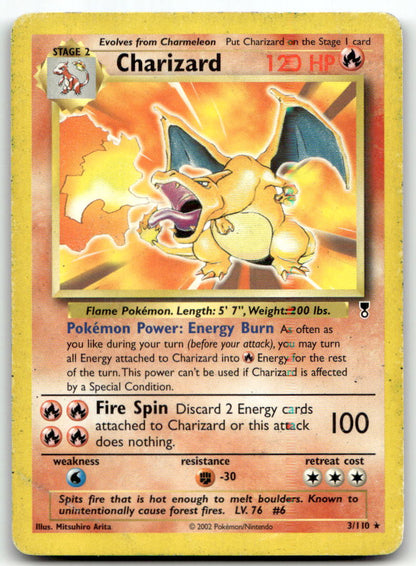 Charizard (WotC Legendary Collection) PR 003/110 MP