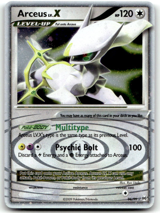 Arceus Lv.X (96) AR 96/99 NM