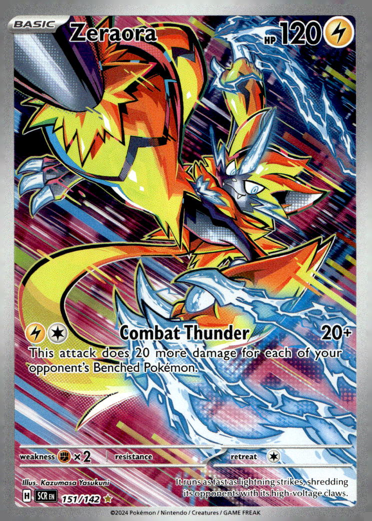 Zeraora SCR 151/142 NM