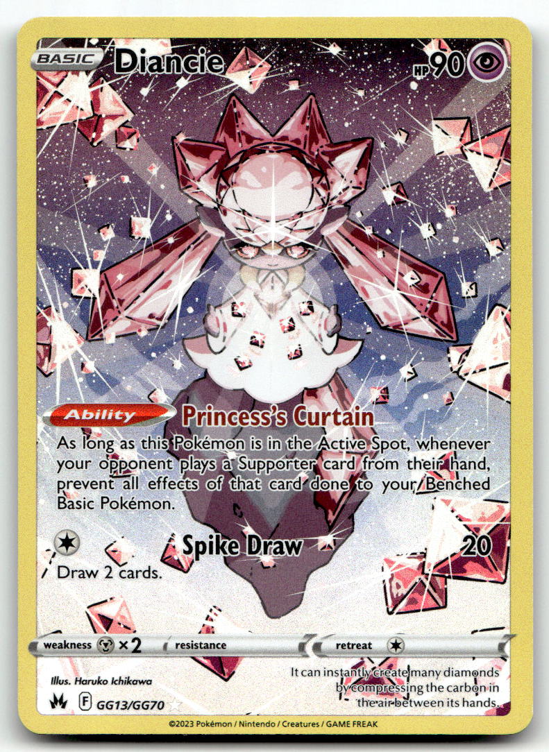 Diancie CRZ:GG GG13/GG70 NM