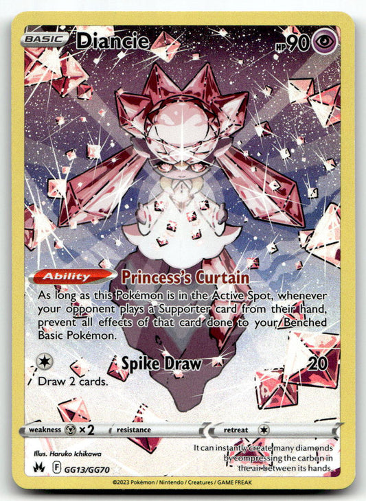 Diancie CRZ:GG GG13/GG70 NM