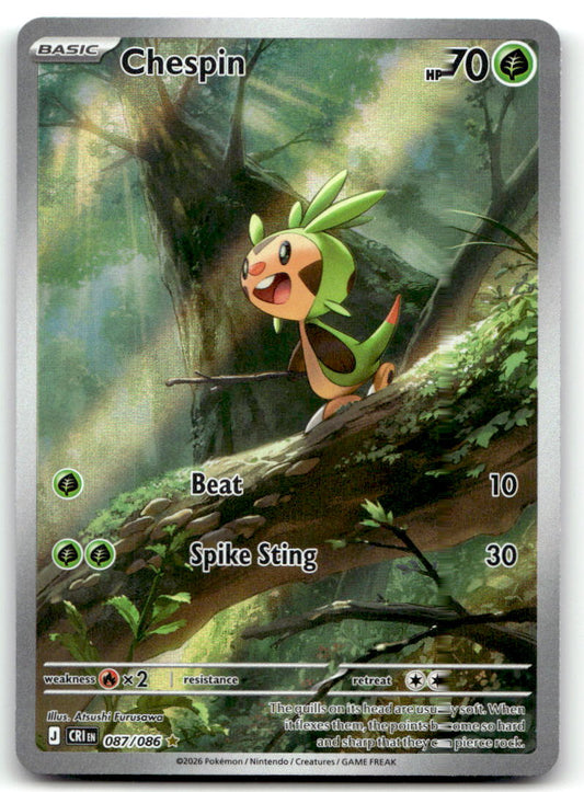 Chespin CRI 087/086 NM