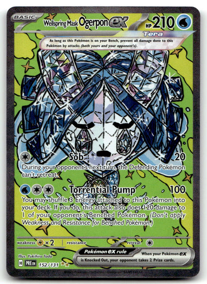 Wellspring Mask Ogerpon ex PRE 152/131 NM