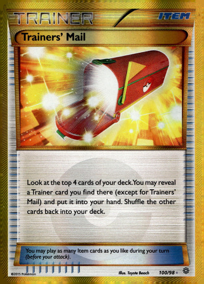 Trainers' Mail (Secret) AOR 100/98 LP