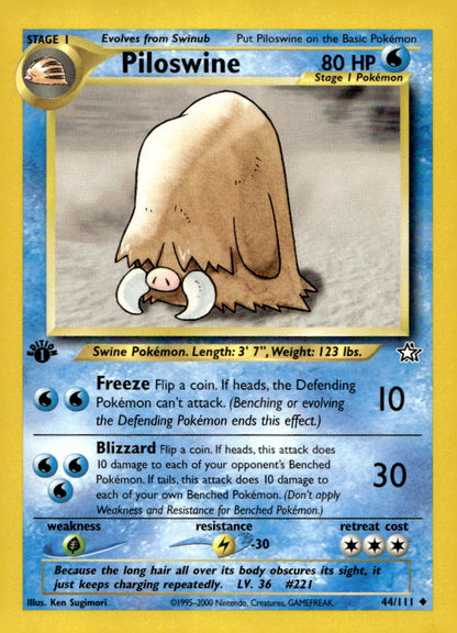 Piloswine N1 044/111 NM