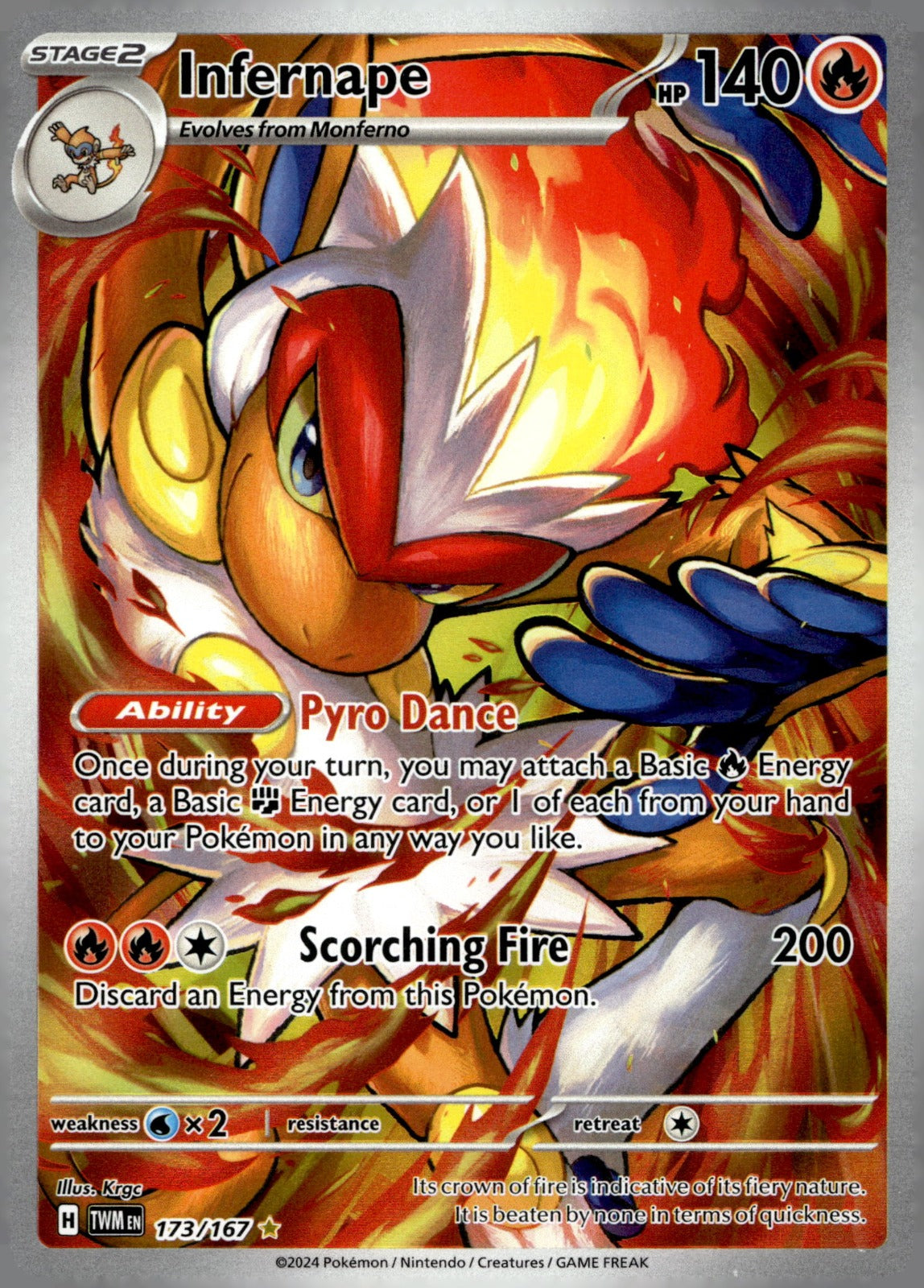 Infernape TWM 173/167 NM