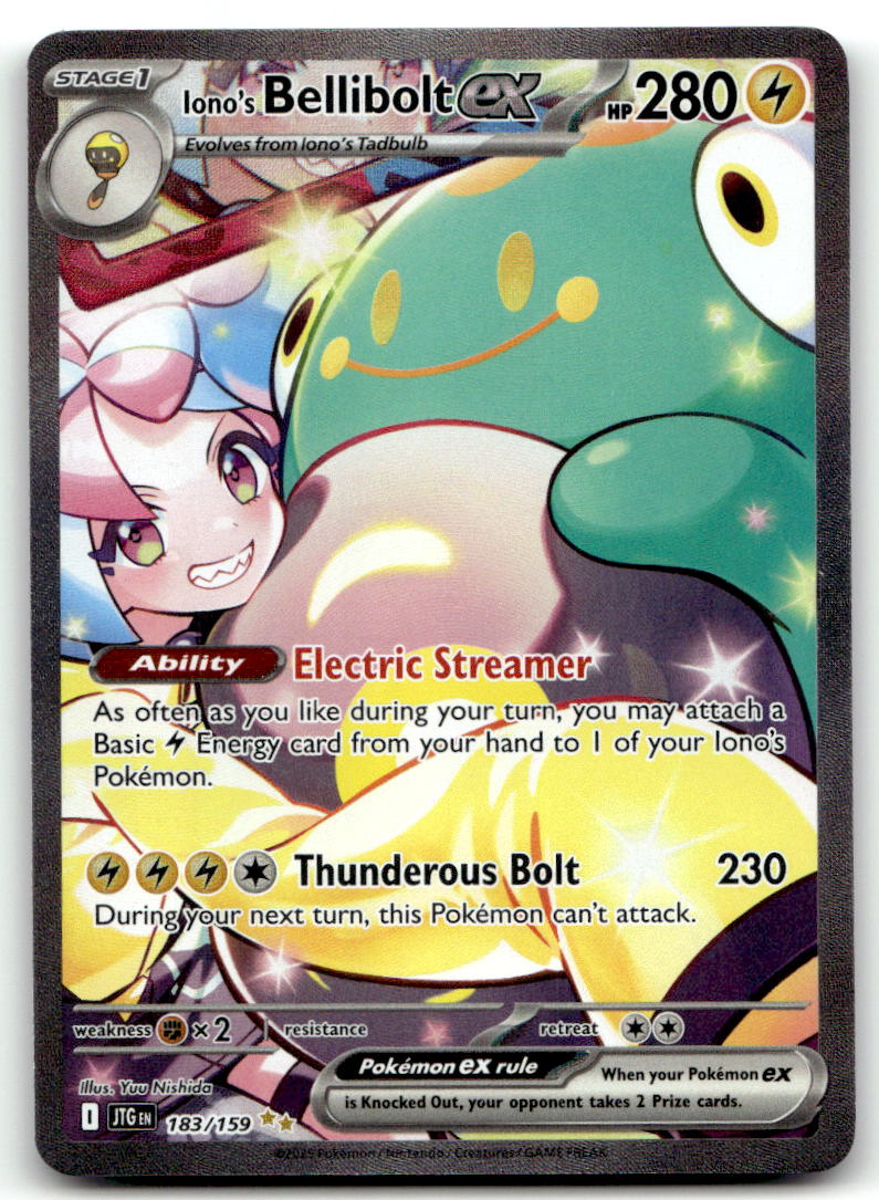 Iono's Bellibolt ex JTG 183/159 NM
