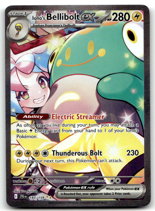 Iono's Bellibolt ex JTG 183/159 NM