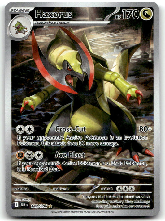Haxorus BLK 147/086 NM