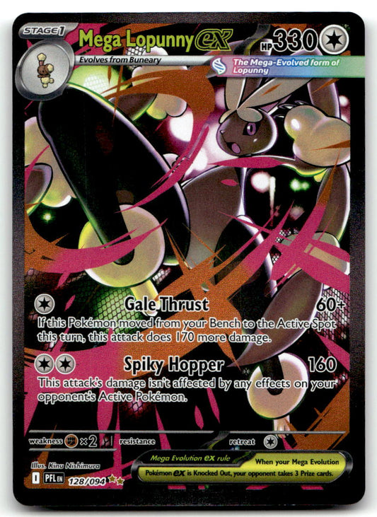 Mega Lopunny ex PFL 128/094 NM