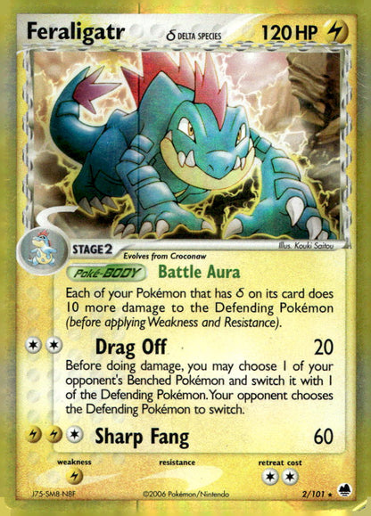 Feraligatr (Delta Species) DF 2/101 DMG