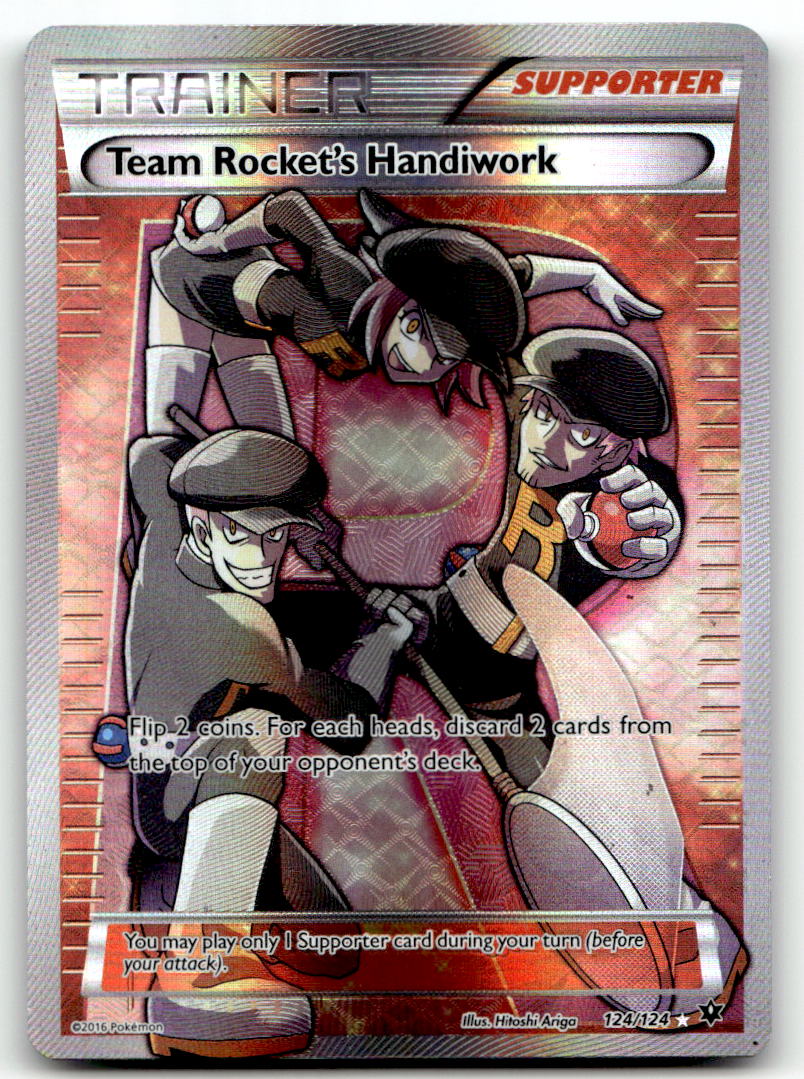 Team Rocket's Handiwork (Full Art) FCO 124/124 NM
