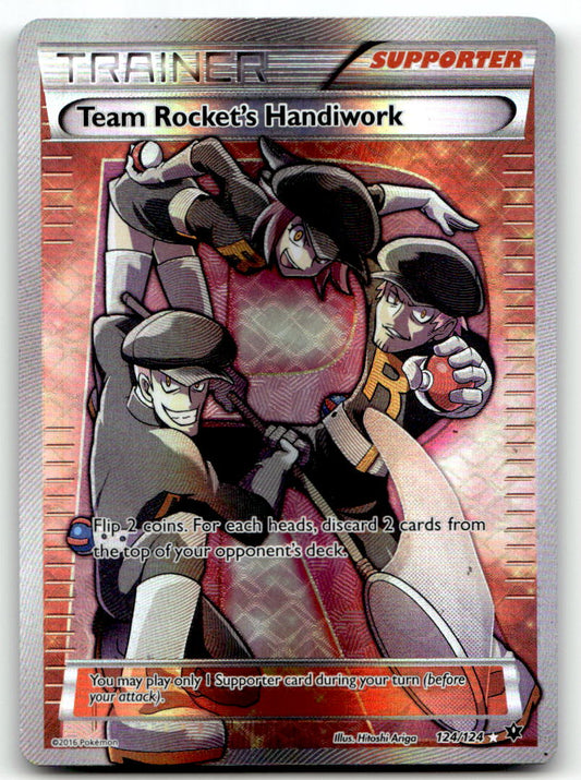 Team Rocket's Handiwork (Full Art) FCO 124/124 NM