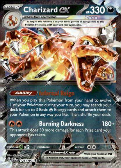 Charizard ex OBF 125/197 LP