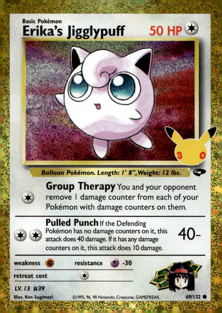 Erika's Jigglypuff 30C 69/132 NM