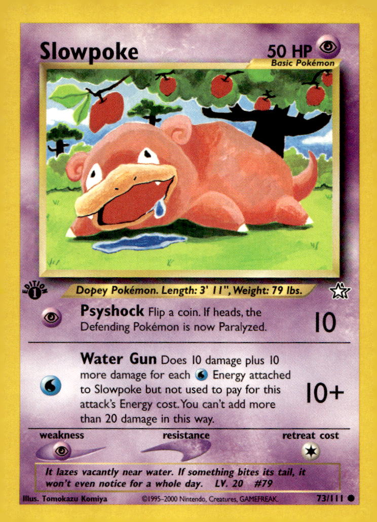 Slowpoke N1 073/111 NM