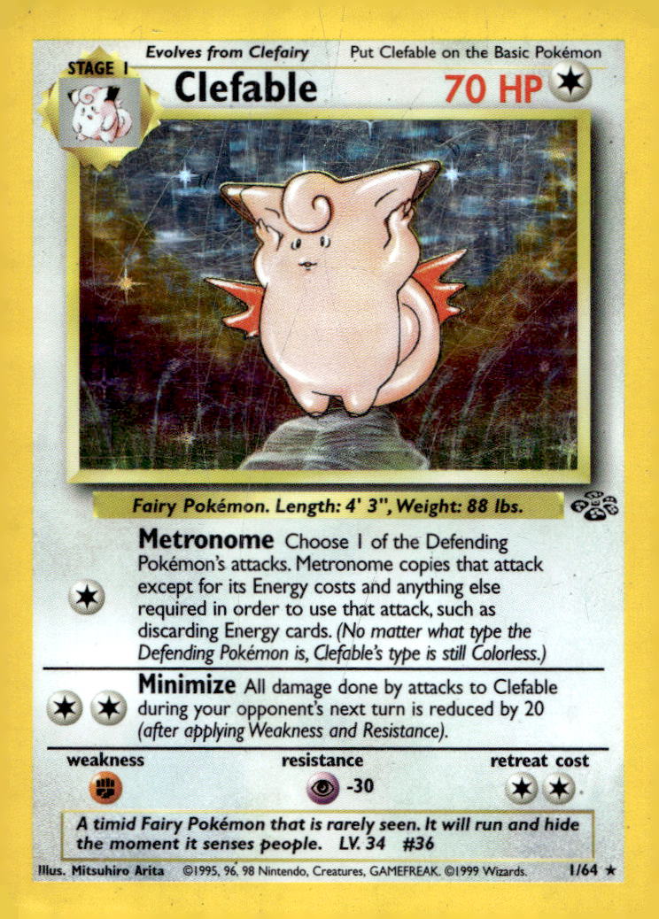 Clefable (1) JU 01/64 HP