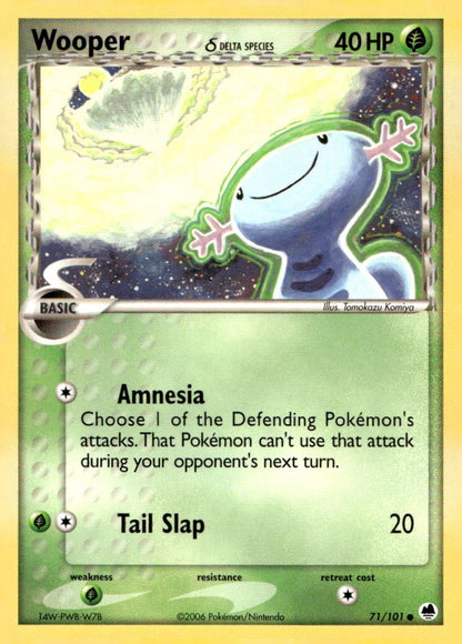 Wooper (Delta Species) DF 71/101 LP