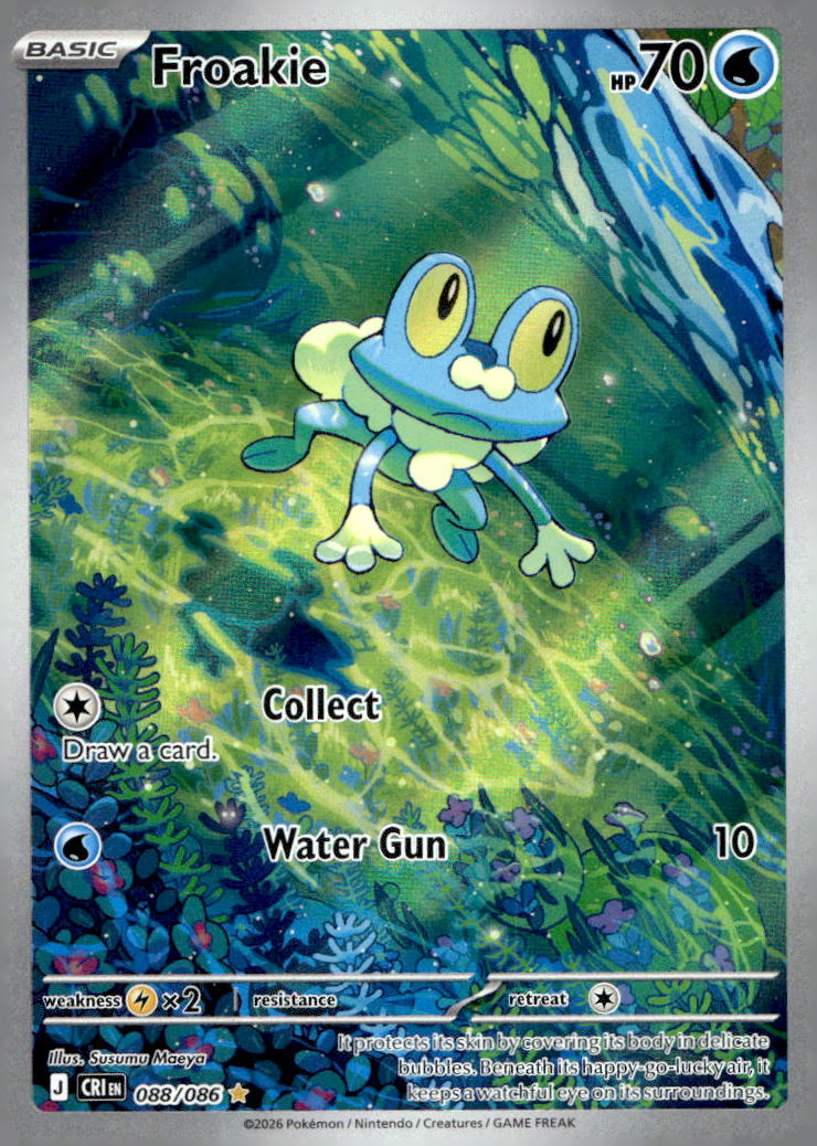 Froakie CRI 088/086 NM