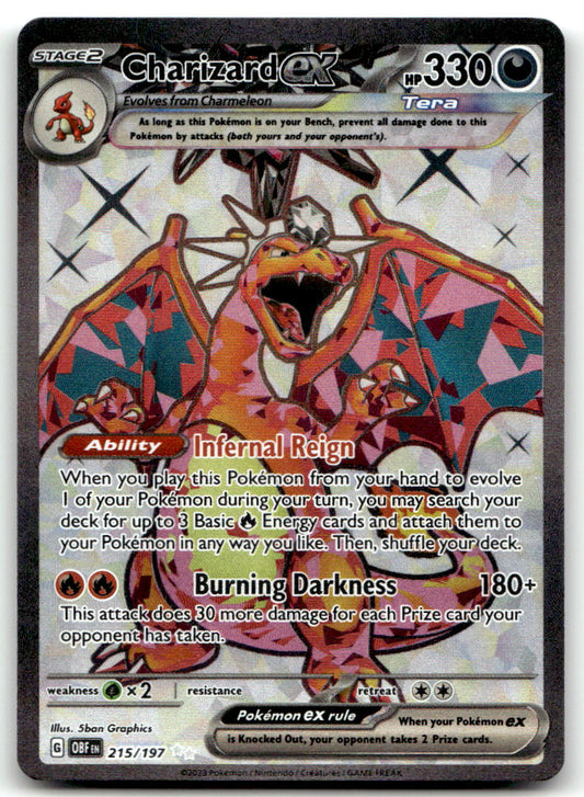 Charizard ex OBF 215/197 NM