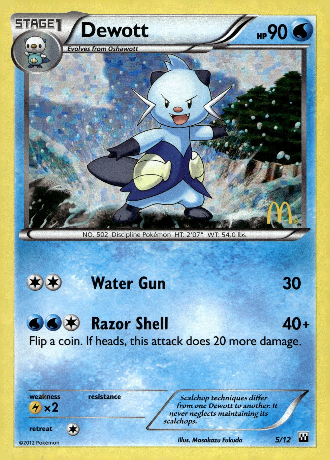 Dewott M12 005/012 NM