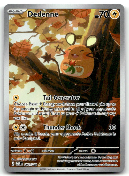 Dedenne POR 093/088 NM