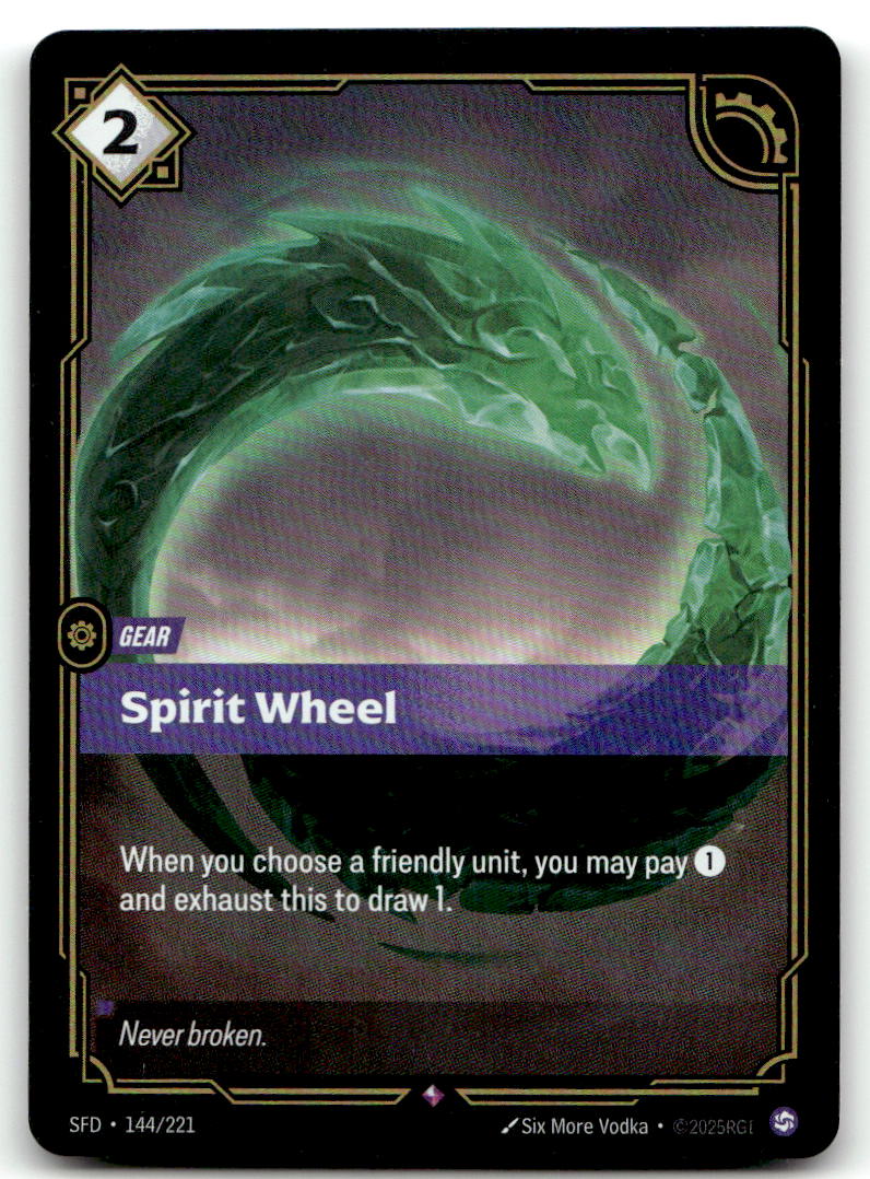 Spirit Wheel SFD 144/221 Rare NM