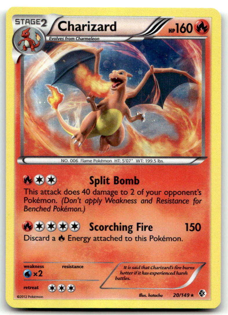 Charizard BCR 20/149 LP