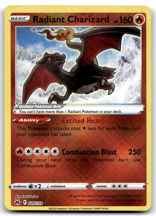 Radiant Charizard CRZ 020/159 NM
