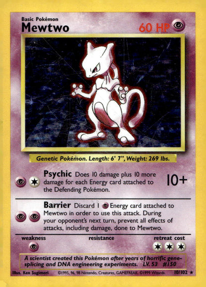 Mewtwo BS 010/102 HP