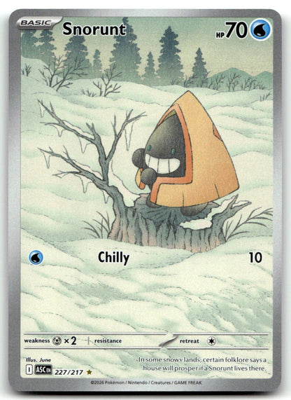 Snorunt ASC 227/217 NM