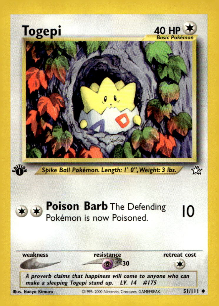 Togepi N1 051/111 NM